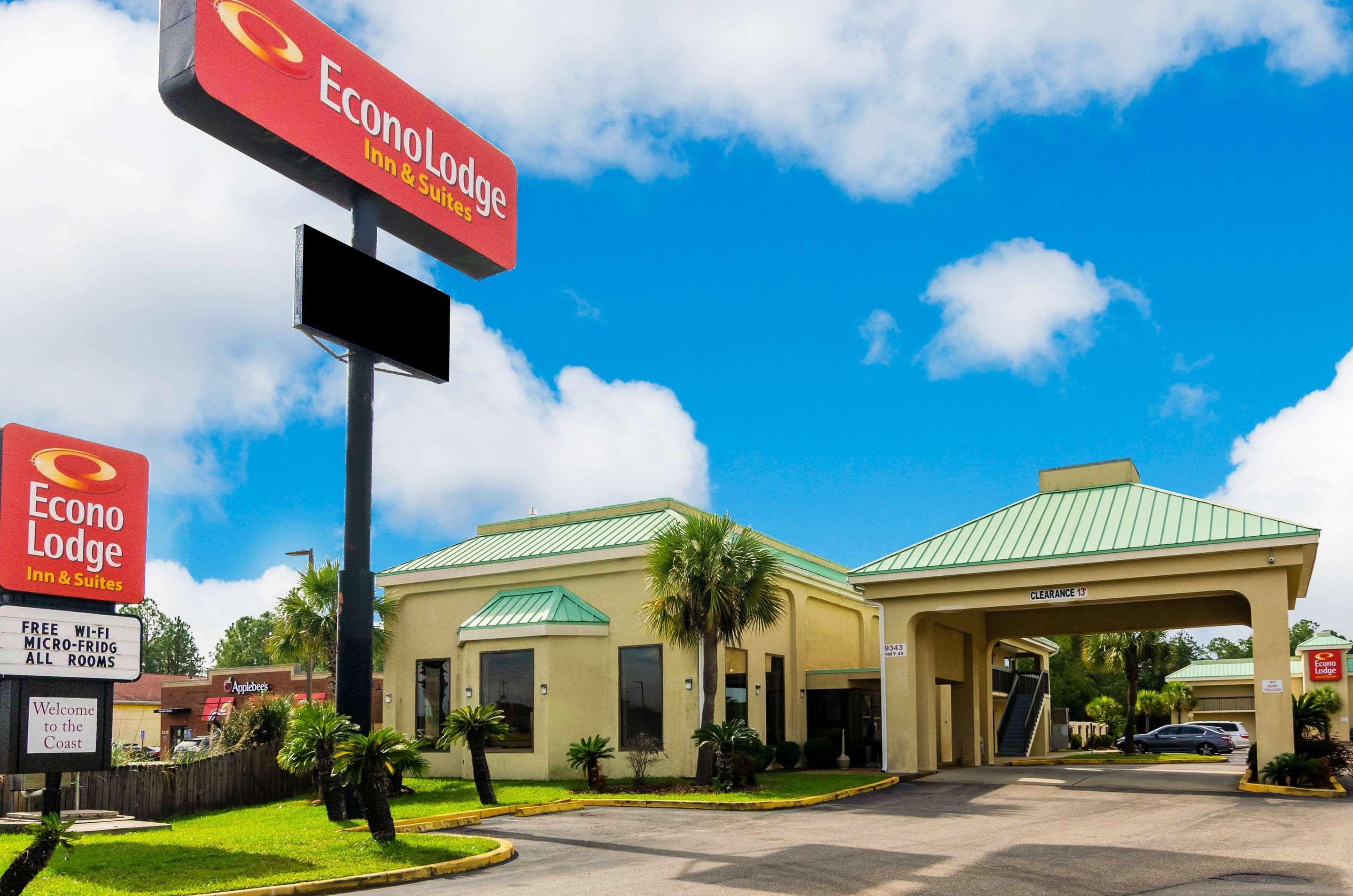 Econo Lodge Inn & Suites Gulfport Exteriör bild